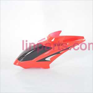 LinParts.com - SYMA S107 S107C S107G Spare Parts: Head cover\Canopy(Red)
