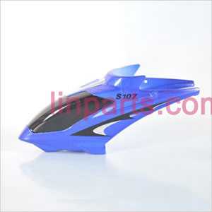 LinParts.com - SYMA S107 S107C S107G Spare Parts: Head cover\Canopy(Blue)