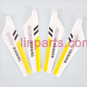 LinParts.com - SYMA S107 S107C S107G Spare Parts: main blade(Yellow)