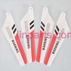LinParts.com - SYMA S107 S107C S107G Spare Parts: main blade(Red)
