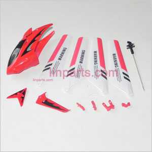 LinParts.com - SYMA S107 S107C S107G Spare Parts: Beautiful clothes set(Red)