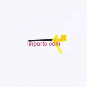 SYMA S6 Spare Parts: Tail big pipe+Tail decorative(yellow)