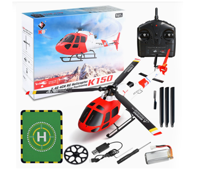 WLtoys K150 New Brushless Motor RC Helicopter Four-Channel Six-Axis Gyroscope Helicopter Model Toy Gift (kuva varten) WLtoys K150 New Brushless Motor RC Helicopter Four-Channel Six-Axis Gyroscope Helicopter Model Toy Gift