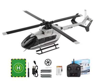 Wltoys K160 RC-helikopteri 2.4G 4 kanavaa 6-akselinen gyro Harjaton moottori Kauko-ohjattava lentokone EC-145 Simulaatiolentokonelelut (kuva varten) Wltoys K160 RC-helikopteri 2.4G 4 kanavaa 6-akselinen gyro Harjaton moottori Kauko-ohjattava lentokone EC-145 Simulaatiolentokonelelut