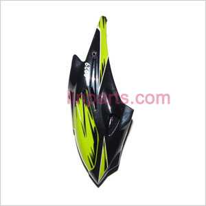 LinParts.com - WLtoys WL S929 Spare Parts: Head cover\Canopy(Green)