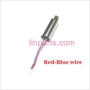LinParts.com - WLtoys WL V222 Spare Parts: Main motor(Red Blue wire)