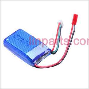 LinParts.com - New Battery 7.4v 1000mAh(Red JTS plug)