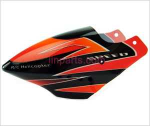 LinParts.com - WLtoys WL V922 Spare Parts: Head cover (Orange) 800097 canopy