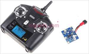 LinParts.com - WLtoys WL V929 Spare Parts: Remote Control\Transmitter+PCB\Controller Equipement