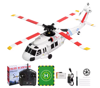 WLtoys K270 RC-helikopteri 2.4G Optinen Virtaus Korkeuden Säilytys 4CH 6-akselinen Harjaton Moottori UH-60L Kauko-ohjattava Helikopteri (kuva varten) WLtoys K270 RC-helikopteri 2.4G Optinen Virtaus Korkeuden Säilytys 4CH 6-akselinen Harjaton Moottori UH-60L Kauko-ohjattava Helikopteri