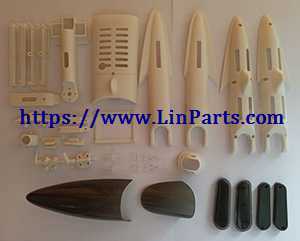 LinParts.com - JJRC M02 RC Airplane Aircraft Spare parts: Plastic parts group