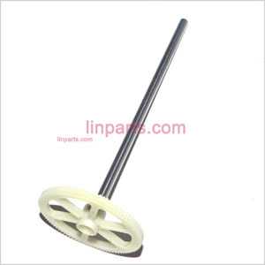 LinParts.com - MINGJI 802 802A 802B Spare Parts: Upper main gear+Hollow pipe