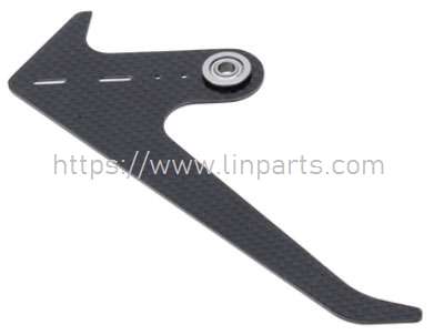 LinParts.com - ALZRC Devil 420 FAST RC Helicopter Spare Parts: Carbon fiber vertical rear wing/1.5mm D380F36