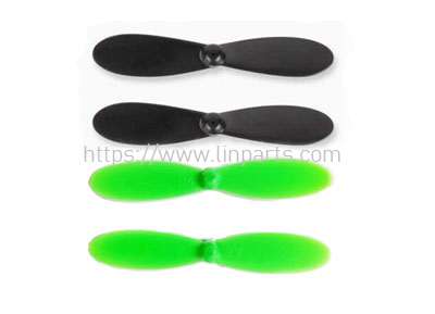 LinParts.com - Attop X PACK 2 RC Mini RC Quadcopter Spare Parts: Main blades set[Green]1set