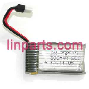 LinParts.com - Attop toys YD Quadcopter YD-716 Spare Parts: battery 3.7V 380mAh