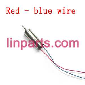LinParts.com - Attop toys YD Quadcopter YD-717 Spare Parts: main motor(Red/Blue wire)