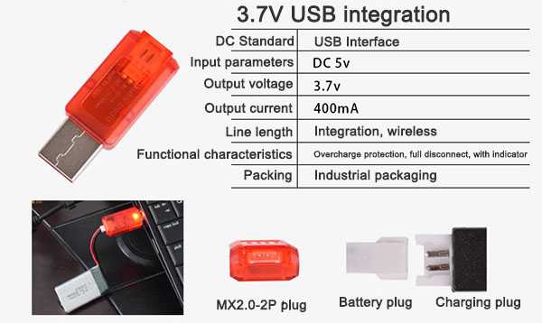 LinParts.com - 3.7V USB integration