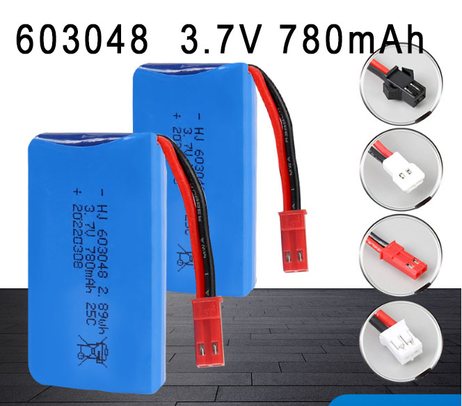 LinParts.com - 603048 3.7V 780mAh High magnification polymer lithium battery - Click Image to Close