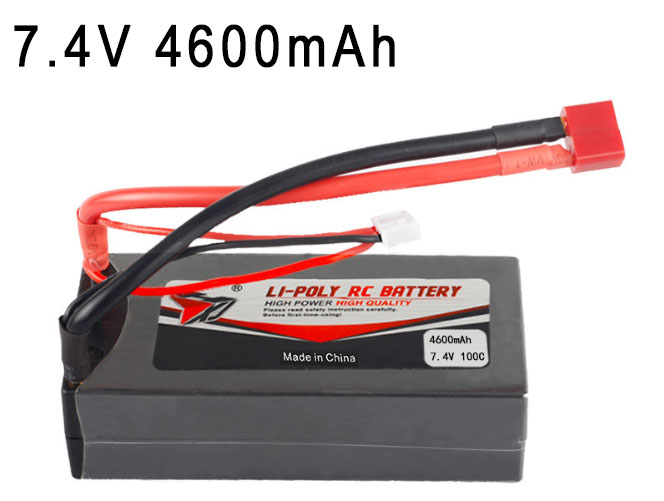 LinParts.com - 7.4V 4600mAh High magnification polymer lithium battery