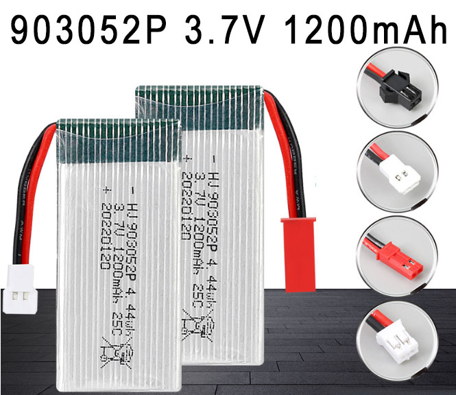 LinParts.com - 903052P 3.7V 1200mAh High magnification polymer lithium battery
