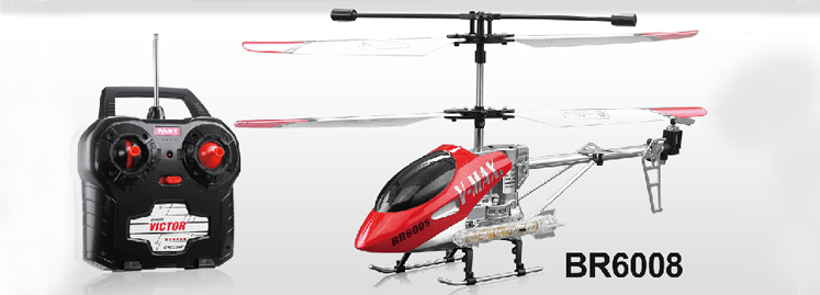 BR6008 V-MAX 3.5CH RC helicopter - $30 
