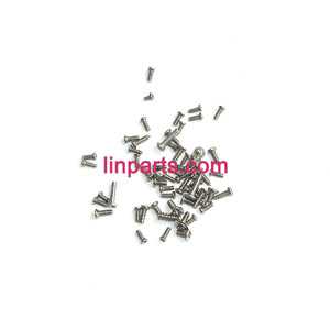 LinParts.com - BO RONG BR6208 Helicopter Spare Parts: Screws pack set 