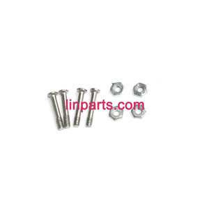 LinParts.com - BO RONG BR6508 Helicopter Spare Parts: Fixed screws set of the Main blades