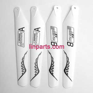LinParts.com - BO RONG BR6608 Helicopter Spare Parts: Main blades