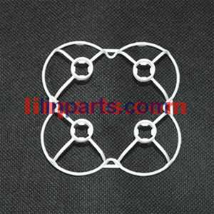 LinParts.com - Cheerson CX-10A Headless Mode 2.4G RC Quadcopter Spare Parts: protection frame[white]