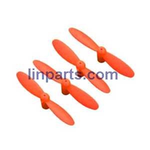LinParts.com - CX-10W-TX RC Quadcopter Spare Parts: Main blades set[Red]