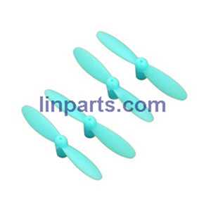 LinParts.com - CX-10W-TX RC Quadcopter Spare Parts: Main blades set[Blue]