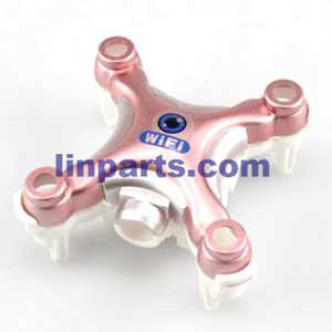LinParts.com - Cheerson CX-10W WIFI RC Quadcopter Spare Parts: Upper Head cover+ Lower board[Rosy Red]
