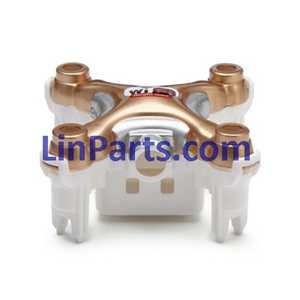 LinParts.com - Cheerson CX-10WD Mini RC Quadcopter Spare Parts: Upper Head cover + Lower board[golden]