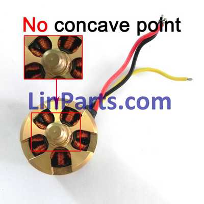 LinParts.com - Cheerson CX-22 Follow Me 4CH 6-Axis Dual GPS Quadcopter Spare Parts: brushless motor【No concave point】