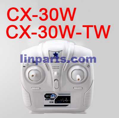 LinParts.com - Cheerson CX-30 CX-30C CX-30W CX-30W-TW CX-30S RC Quadcopter Spare Parts: Remote Control/Transmitte[CX-30W CX-30W-TW]