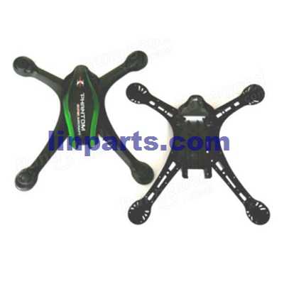 LinParts.com - Cheerson CX-35 RC Quadcopter Spare Parts: Body shell cover set [black + green]