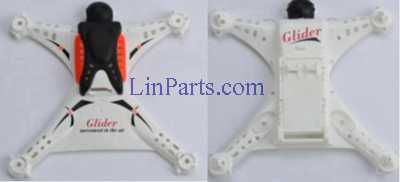 LinParts.com - Cheerson CX-36 CX36A CX36B CX36C RC Quadcopter Spare Parts: body shell (with battery door)