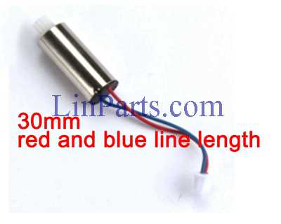 LinParts.com - Cheerson CX-36 CX36A CX36B CX36C RC Quadcopter Spare Parts: Clockwise motor 30mm red and blue line length
