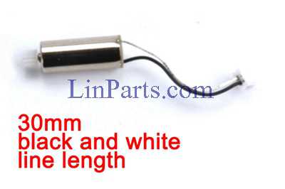 LinParts.com - Cheerson CX-36 CX36A CX36B CX36C RC Quadcopter Spare Parts: Anti-clockwise motor 30mm black and white line length