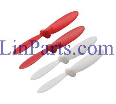 LinParts.com - Cheerson CX-OF RC Quadcopter and Spare Parts: Blades (Red/White)