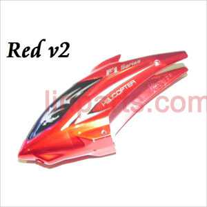 LinParts.com - DFD F101/F101A/F101B Spare Parts: Head cover\Canopy(new red)