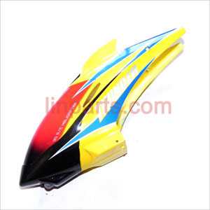 LinParts.com - DFD F162 Spare Parts: Head cover\Canopy(yellow and black)