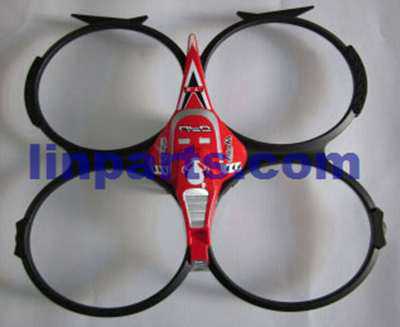 LinParts.com - DFD F182 F182C RC Quadcopter Spare Parts: Head cover(Red)