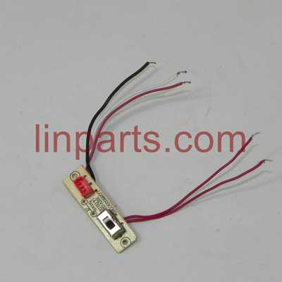 LinParts.com - DFD F182 F182C RC Quadcopter Spare Parts: ON/OFF switch wire+Camera interface