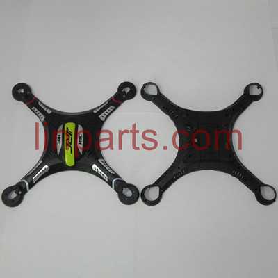 LinParts.com - DFD F183 JJRC H8C RC Quadcopter Spare Parts: Upper Head set+Lower board+Battery cover(black)