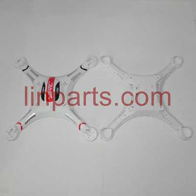 LinParts.com - DFD F183 JJRC H8C RC Quadcopter Spare Parts: Upper Head set+Lower board+Battery cover(white)