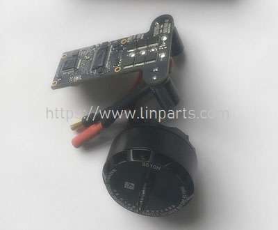 LinParts.com - DJI Inspire 1 RC Drone spare parts: 3510H CW black head anti-motor + ESC