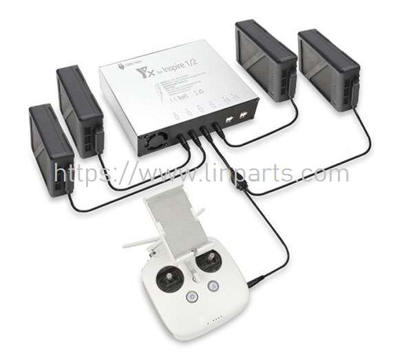 LinParts.com - DJI Inspire 2 RC Drone spare parts: Battery Charger Remote Control Charging Butler