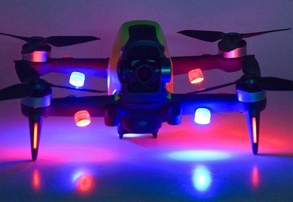 LinParts.com - DJI Mavic AIR 2S Drone spare parts: Night lights Strobe light Night warning lights