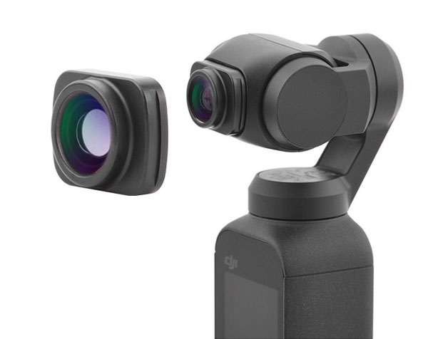 LinParts.com - DJI Osmo Pocket 1/2 spare parts: Magnetic Macro Wide Angle Lens